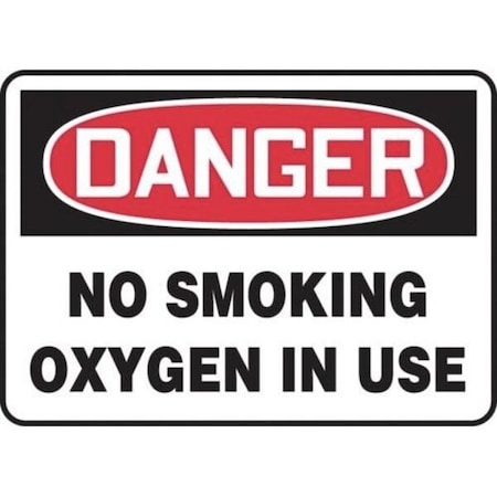 Accuform OSHA DANGER SAFETY SIGN NO SMOKING MSMK041XT MSMK041XT